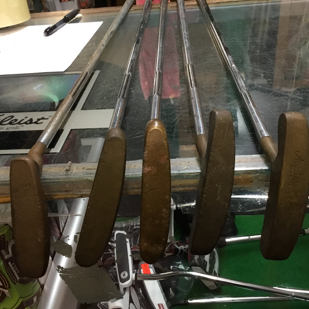 
                      
                        Acushnet bullseye putters 5 total
                      
                    