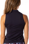 Golftini Sleeveless LISA Polo - NAVY