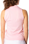 Golftini Sleeveless LISA Polo - LT PINK