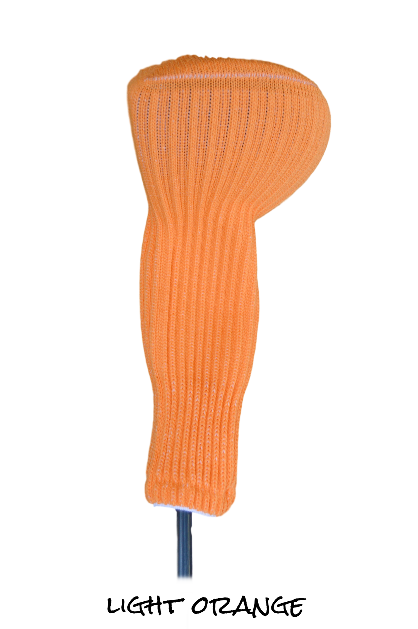 Light Orange Club Sock Golf Headcover | Peanuts and Golf