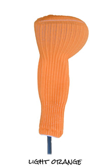  Light Orange Club Sock Golf Headcover