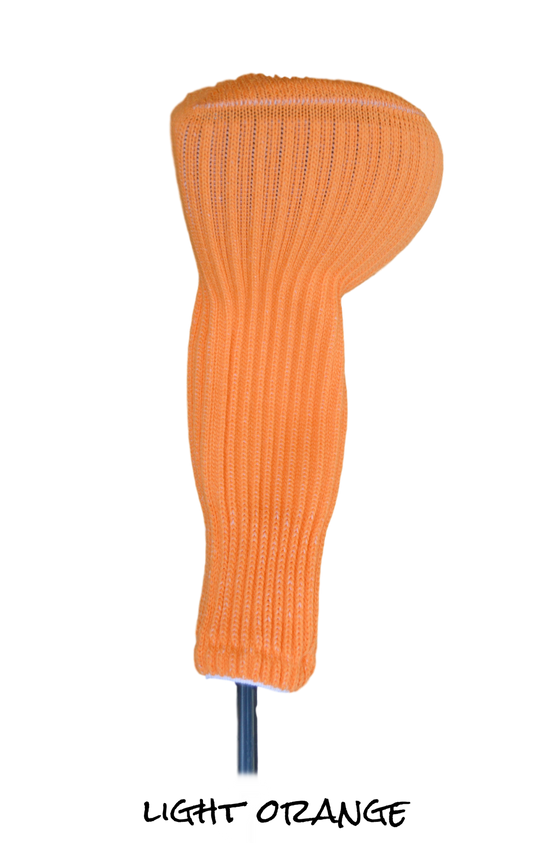 Light Orange Club Sock Golf Headcover | Peanuts and Golf