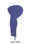 Navy Blue Club Sock Golf Headcover