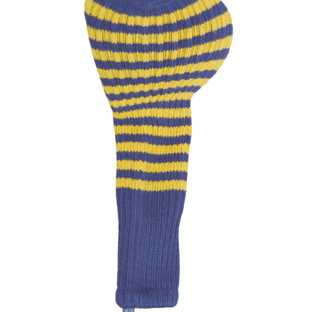 
                      
                        Navy Blue and Gold Club Sock Golf Headcover | Peanuts and Golf
                      
                    
