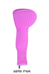 Neon Pink Club Sock Golf Headcover