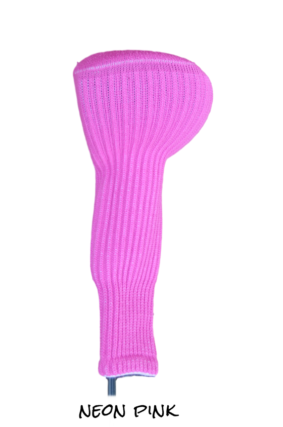 Neon Pink Club Sock Golf Headcover | Peanuts and Golf