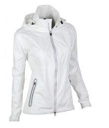  Zero Restriction Hooded Olivia Jacket - White