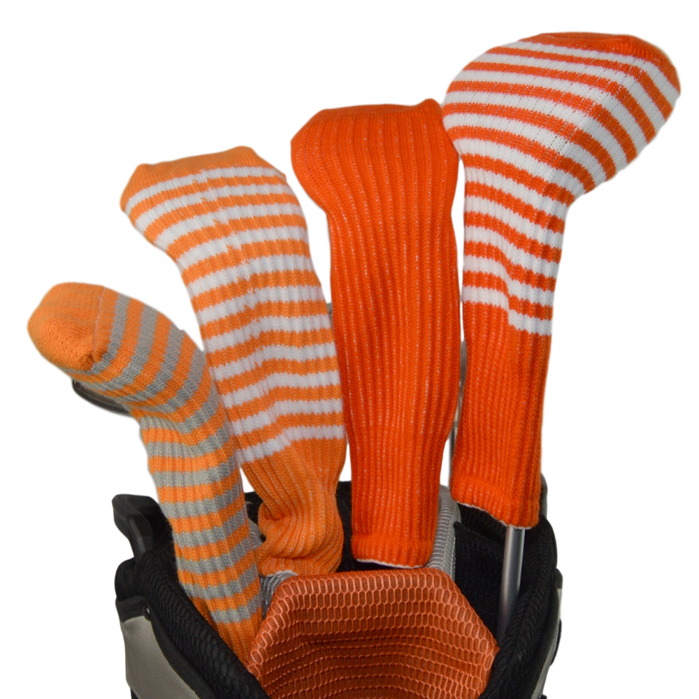 
                      
                        Orange and Green Club Sock Golf Headcover
                      
                    