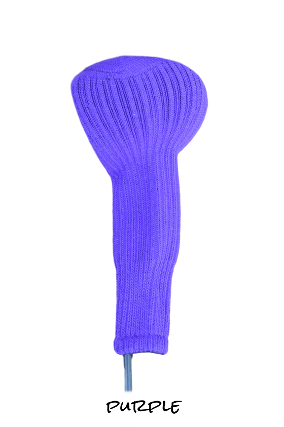 Purple Club Sock Golf Headcover | Peanuts and Golf
