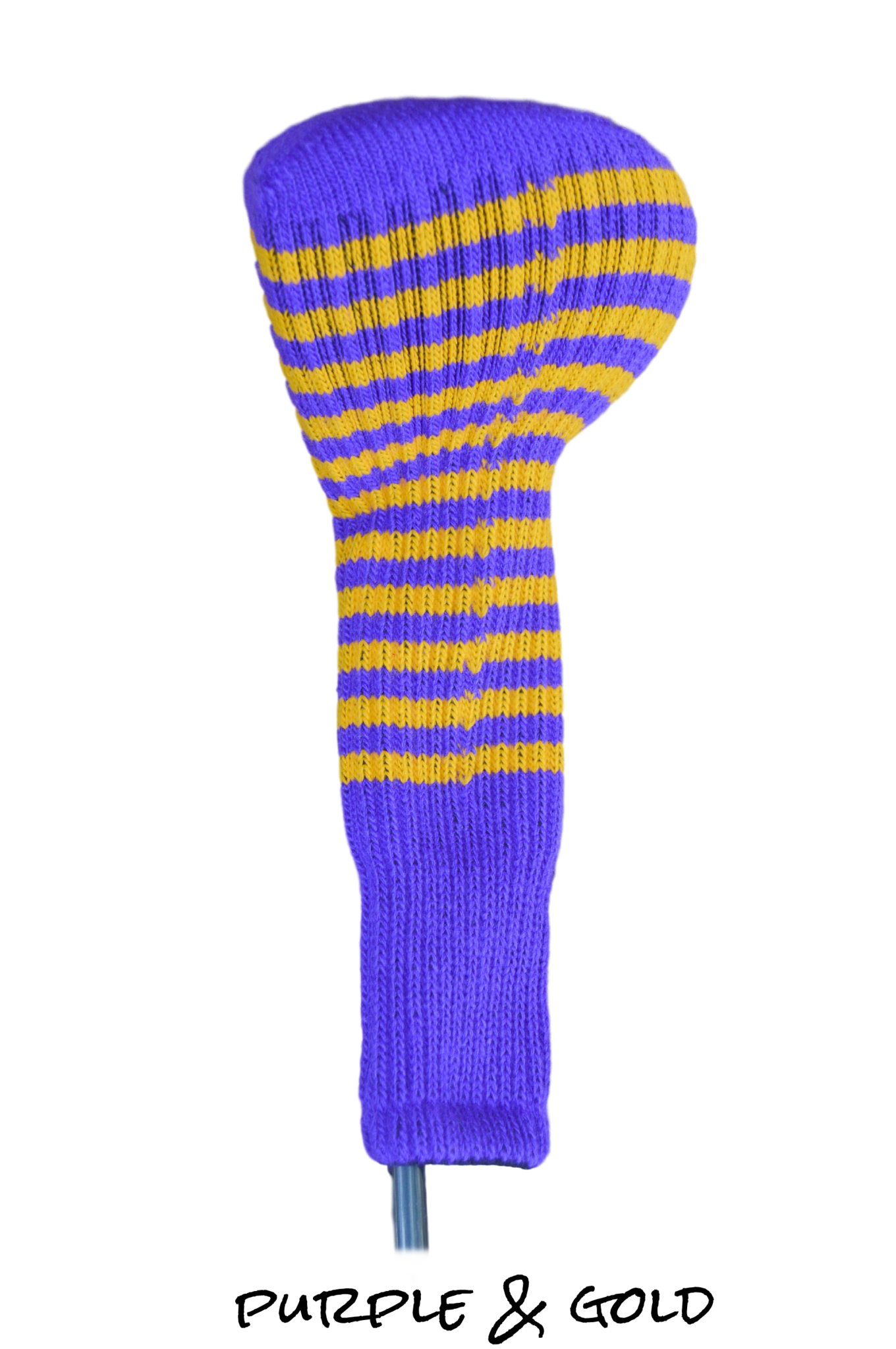 Purple Club Sock Golf Headcovers Peanuts and Golf