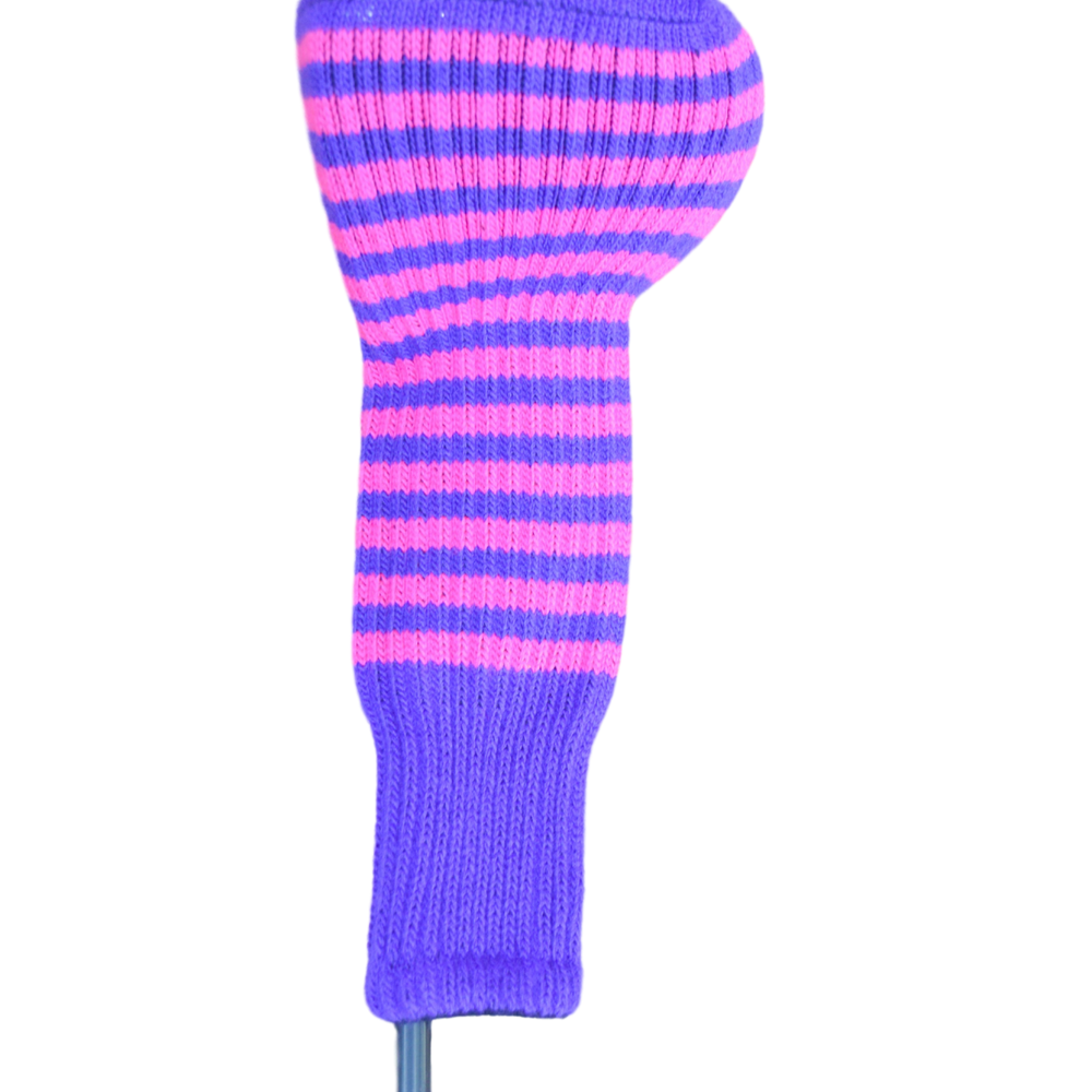 
                      
                        Purple and Ruby Pink Club Sock Golf Headcover | Peanuts and Golf
                      
                    