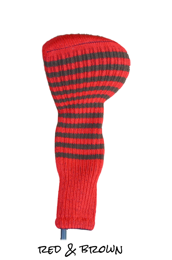 Red Club Sock Golf Headcovers