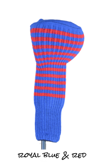  Royal Blue and Red Club Sock Golf Headcover