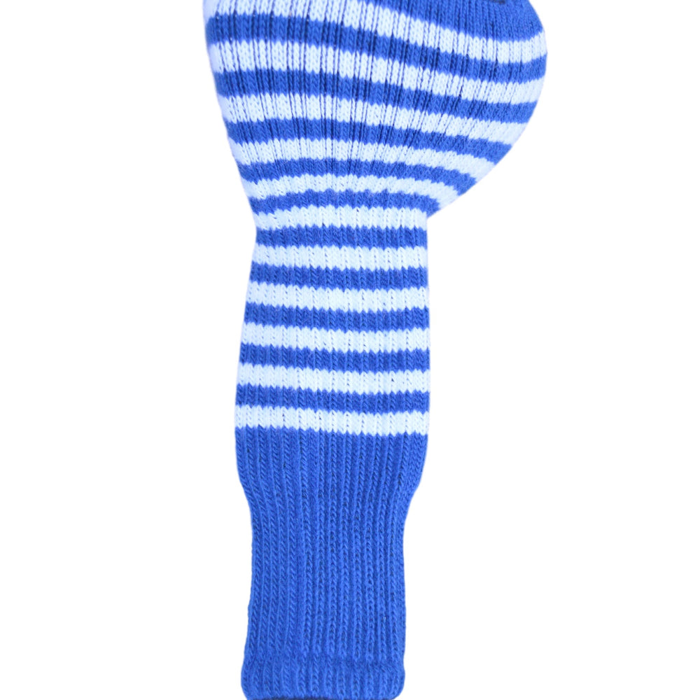 
                      
                        Royal Blue and White Club Sock Golf Headcover
                      
                    