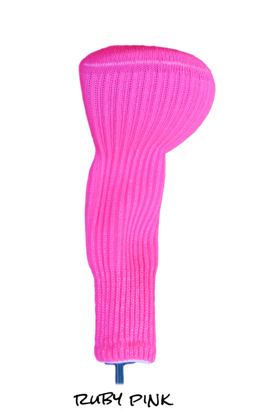 Ruby Pink Club Sock Golf Headcover | Peanuts and Golf