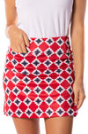 Golftini  Pull On Ruffle Stretch Skort  SERENDIPITY   17.5"
