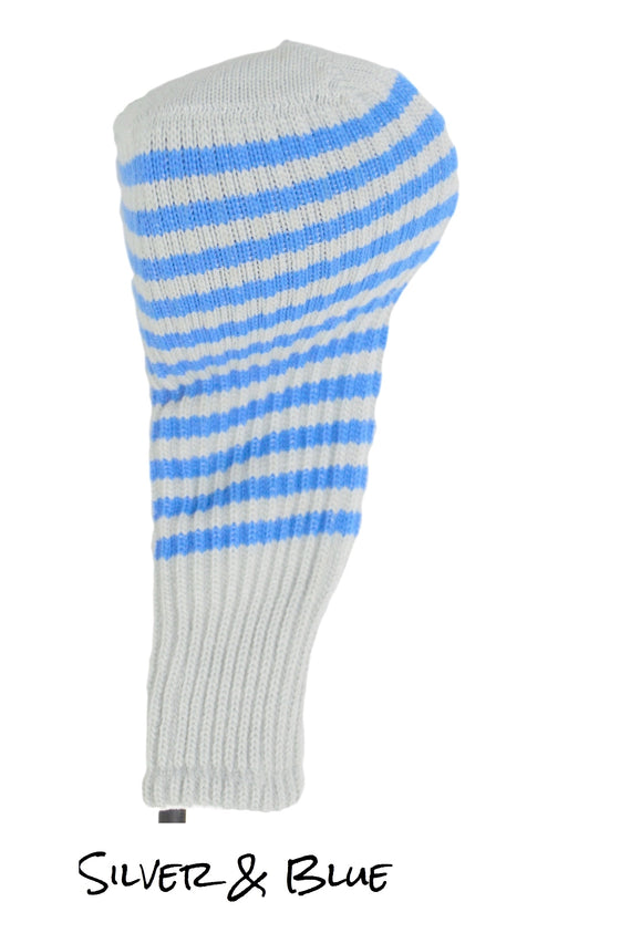 Silver Club Sock Golf Headcovers