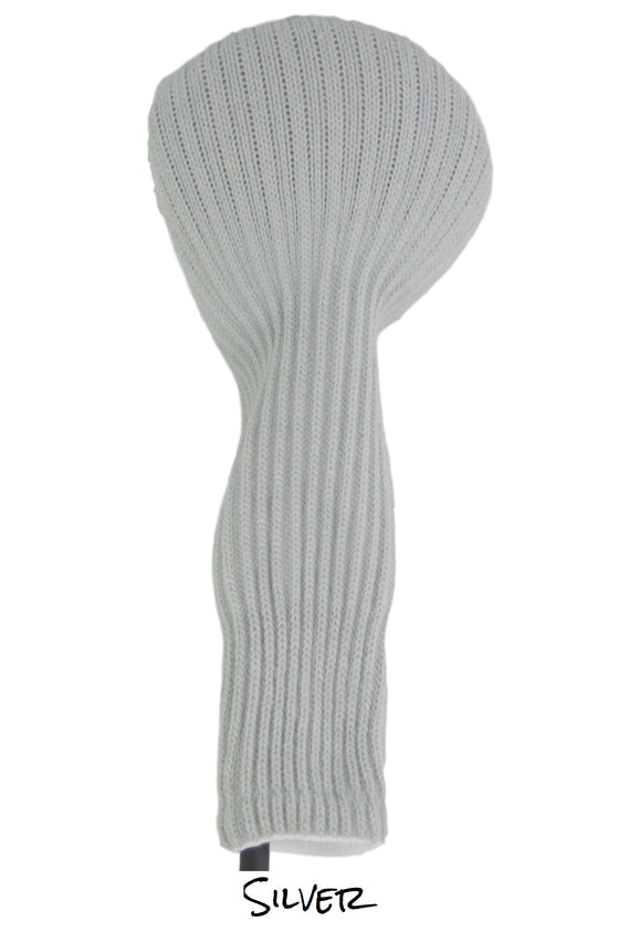 Silver Club Sock Golf Headcovers