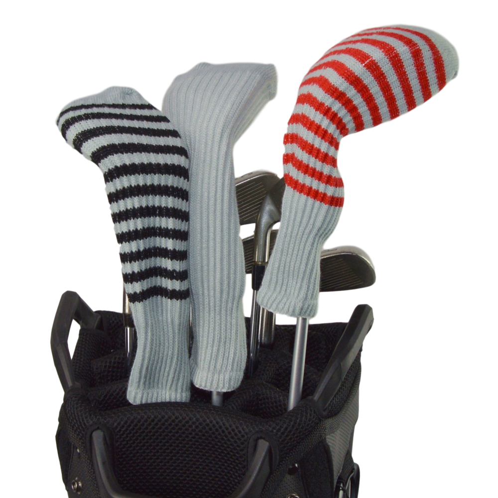 Silver Club Sock Golf Headcover