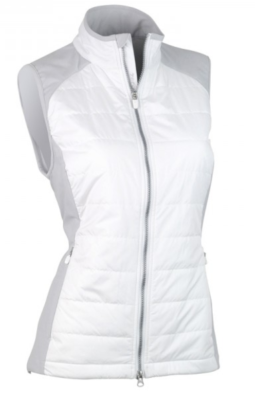 Zero Restriction Tess Vest - White