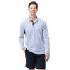 SanSoleil  Mens SolTek Ice Long Sleeve Button Polo - OLD FASHION