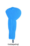 Turquoise Club Sock Golf Headcover