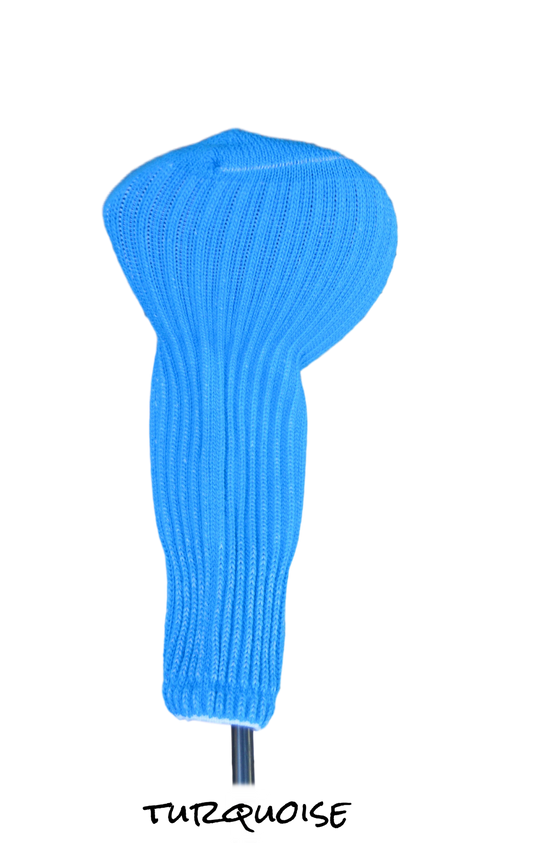 Turquoise Club Sock Golf Headcover | Peanuts and Golf