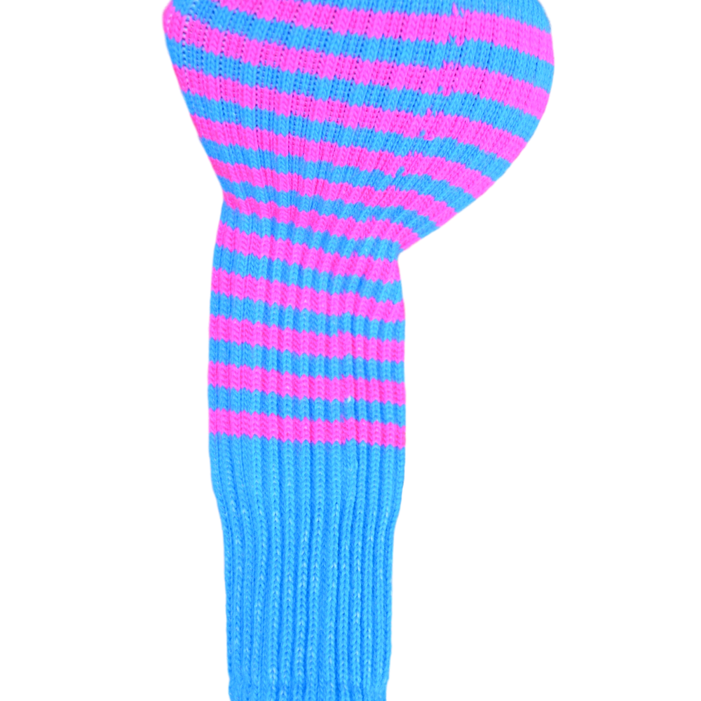 
                      
                        Turquoise and Ruby Pink Club Sock Golf Headcover | Peanuts and Golf
                      
                    