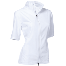  Zero Restriction EVE Short Sleeve Wind Jacket - White
