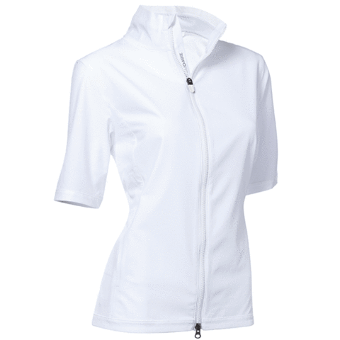 Zero Restriction EVE Short Sleeve Wind Jacket - White