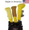 Yellow Club Sock Golf Headcovers